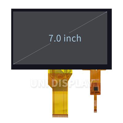 China UNI SHOW 7.0 Inch TFT Display With Capacitive Touch Screen 800 x 480 TFT For Industrial Use LCD Module 7.0 Inch for sale