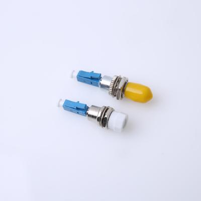 China Ultra Low Insertion Loss Durable Using Low Cost ST(M) - LC(F) Hybird Fiber Optic Adapter for sale