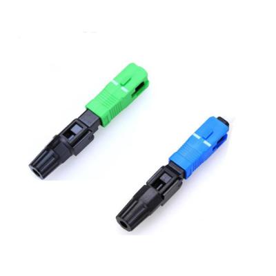 China FTTH Ftth SC APC SC UPC Fiber Fast Connector for sale