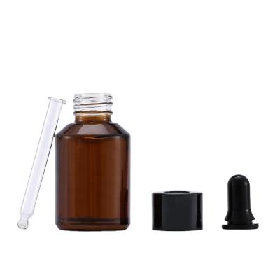 China 18/415 Hot Non-Refillable Aluminum Cap Oil Glass Tube Lid Silicone Dropper Glass Cap for sale