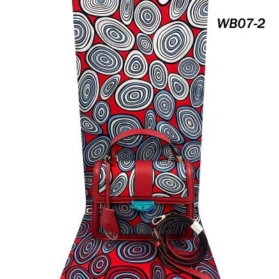 China Guangzhou Wholesale Price African Anti-Static Wax Bags Set With 6 Yards Ankara Wax Prints Fabric Gold Dutch Printed Fabrics for sale