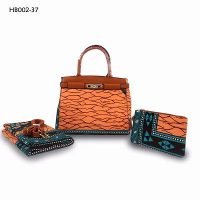 China Genuine Wholesale Woven Holland Wax Fabric Anti-Static For African Garment 6 Yards Bag Set Wax for sale