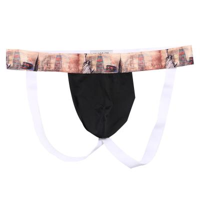 China Custom logo jockstrap printed jockstrap jockstrap breathable custom jockstrap printed elastic jockstraps for sale