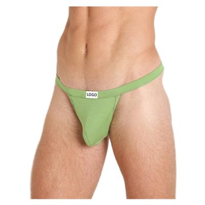 China Modal Thong G - Breathable Custom Logo String Man Thongs Gay Underwear for sale