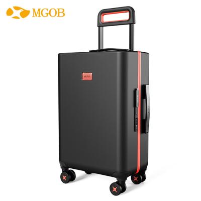 China Fashionable 100% Hard PC Shell Trolley Luggage MGOB Cabin Suitcase With Built-in Offer Color Macaron Lock TSA Fashionable Lady Use Luggage for sale