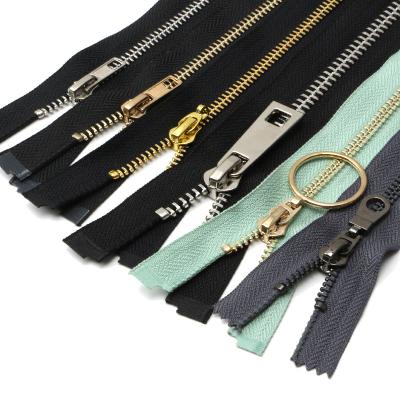 China Auto Lock Wholesale Price Customized Metal Fashion All-match Custom Zipper Bags For Apparel And Textile Industry for sale