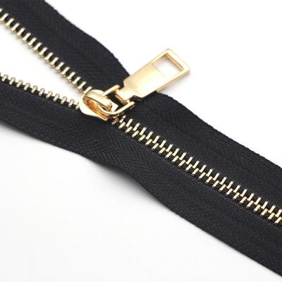 China Automatic lock 2021 new 60CM can be opened high quality custom zipper sophisticated customized metal used for home textiles for sale