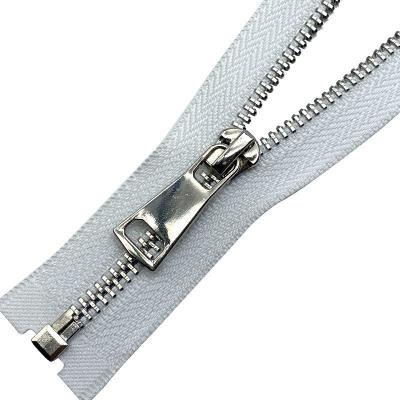 China China supplier wholesale 60CM automatic special closed jacket zipper zipper metal used for clothing bag for sale