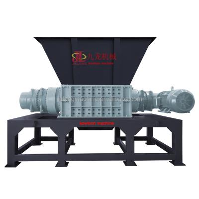 China Factory Wholesale Price Double Shaft Waste Recycling Machine Heavy Metal Screw Double Shaft Shredder for sale