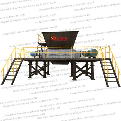 China Other Blade Two Shaft Shredding Machine Detachable Double Shaft Shredder 2 Shaft Shredder for sale