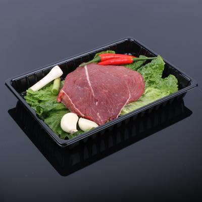 China PET / PP Food Tray MAP Vacuum Formed Plastic Meat Trays Heat Sealable for sale