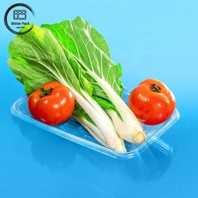 China Supermarket Grade Blister Packaging Tray For Fresh Produce Fruits Vegetables And Meats for sale