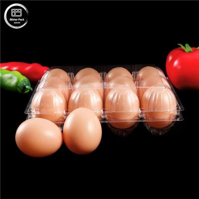 China Eco Friendly 30 Pack Plastic Egg Holders Durable Chicken Egg Trays for Fresh Farm Produce for sale