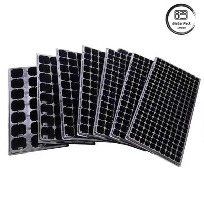 China Affordable Multi Cell large plastic seed trays 21 to 120 Cells for Vegetable & Plant Seedlings for sale