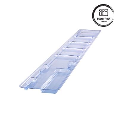 China Custom PETG Blister Thermoformed Plastic Trays Eenmalige medische hulpmiddelen Verpakking Te koop