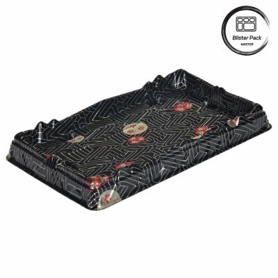 China Customized PET Plastic Sushi Box Wholesale Solution for Your Sushi Business for sale