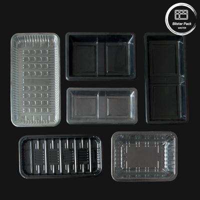 China Disposable Plastic Trays for Supermarkets - Durable Take Away Solution for Fruit and Vegetables for sale