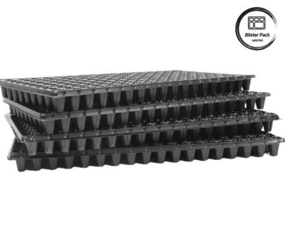 China Durable Plastic Seedling Trays, 32 to 200 Cells, Ideal for Germinating Vegetables and Flowe for sale