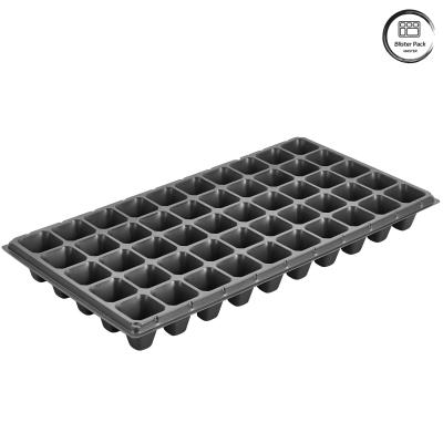 China 50 Cell Seeding Tray for Nursery and Garden Planting , Durable Plastic Seed Sprouting Tray for sale