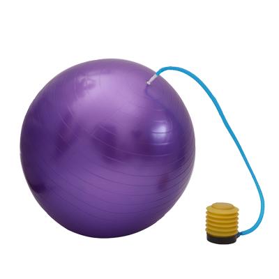 China 55 65 75 85 95cm Customizable Environmental25 Eco-Friendly Full Body Exercise Fitness PVC 55 65 75 85 95cm Air Plug Yoga Ball for sale