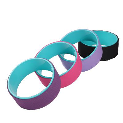 China Durable Customizable High Quality Portable Tape Foam Yoga Wheel New for sale