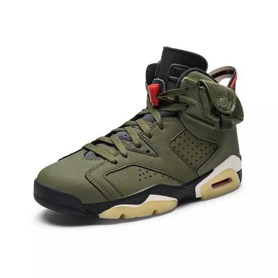 China Luxury Aj6 Men Basketball Shoes Fashion Pocket Sneakers Eva Comfortable Sport Shoes6 Retro 'gold Hoops' Basketball Shoes for sale