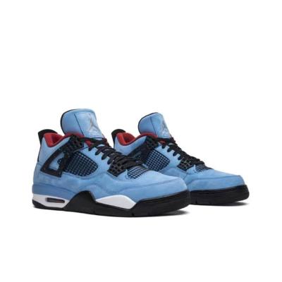 China Luxury New High Quality Air Brand 4 Men's Sports Shoes Fashion Casual Basketball Shoes Shoes Blue for sale