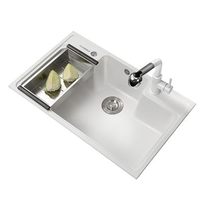 China Without Faucet Special Shape Port Kitchen Sink Style Topmount And Undermount Installation Detachable Faucet for sale