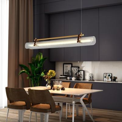 China Modern high quality indoor commercial office hanging linear lamp 30W 50W 70W led chandelier pendant light for sale