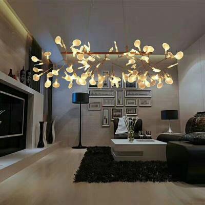 China Modern Aluminum Led Line Modern Simple Chandeliers Ceiling Personality Luxury Chandeliers and Pendant Lights for sale