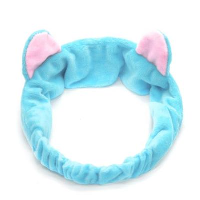 China OEM Cute Cute Braided Hair Headband Face Wash Cosmetic Hairlace/Hair Band Makeup Shower Wide Elastic Hair Band for sale