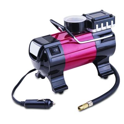 China 12V 140PSI/965kPA Heavy Duty High Power Car Air Compressor Pump PowerPortable Pump Tire Inflator Auto Maintenance Power Tool 55*45*198 mm for sale