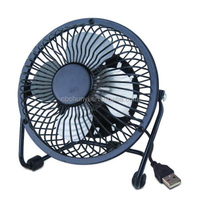 China Household 4inch 6inch METAL/PLASTIC MINI DESKTOP TABLE car FAN dc5V 2.5W car usb fan for sale