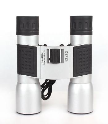 China Rubber china best compact 12x32.outdoor binoculars camping binoculars for sale