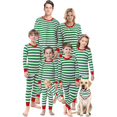 China High Quality QUICK DRY Printed Christmas Pajamas Kids Christmas Pajamas Cotton Sleep Set Two Piece Set Wear for sale