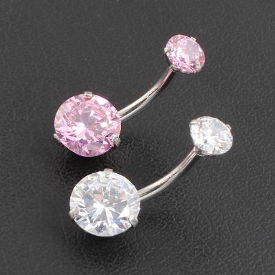 China Anti-Corrosion Surgical Stainless Steel Navel Jewelry Navel Belly Button Ring for sale