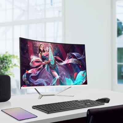 China 27 inch gamer pc core i3/i5/i7 lcd screen pc gaming all in 1 oled curvedall in one big monitor  HD curved all in one pc zu verkaufen