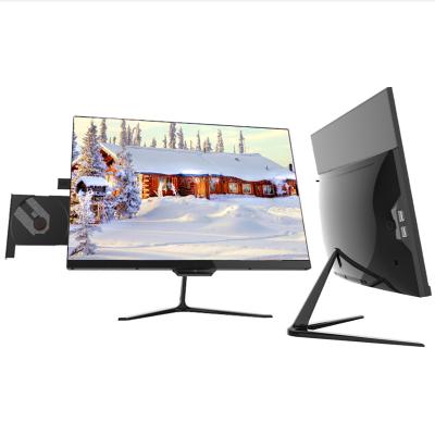 China 24 Inch computer Office and gaming Desktopi3/i5/ i7 8G RAM  All-in-one desktop PC with optical drive CD all in one computer home for sale