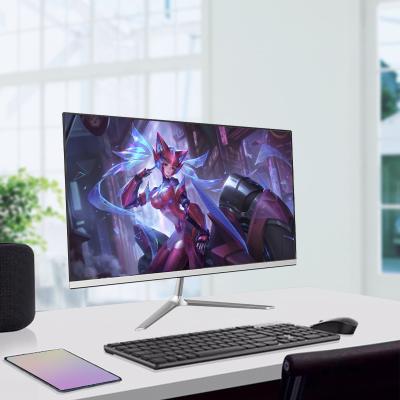 China 24inch 2th cheap White RAM 4G/ 8G/16G core i5 gamers pcs office home for gaming pc All-in-one gaming desktops computer for sale