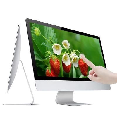 China 23.6  inch 2th OEM cheap gaming core i5/i7 HD   touch screen allinone student computer all in one  compute   rs pc in desktop for sale