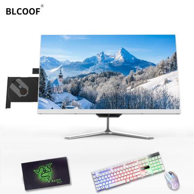 중국 Computer supplier 23.8-inch HD camera 3rd generation Core i3/i5/i7 desktop office computer with CD-ROM drive cheap all-in-one PC 판매용