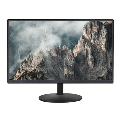 China Cost-effective black widescreen 19 inch desktop computer LCD monitor 19/22/24 inch HD resolution with VGA&H-DMI monitor for sale