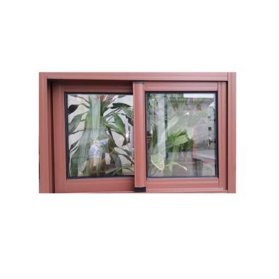 China Sliding Double Glazed Aluminum Sliding Folding Windows Thermal Insulated For House Roof for sale