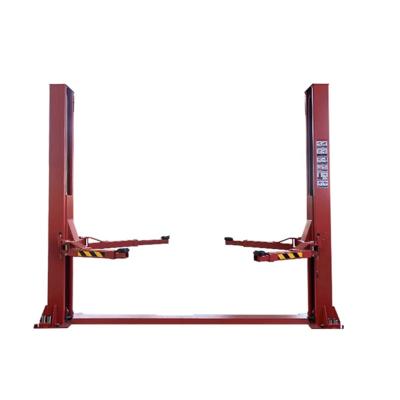 China Manganese Steel Auto Workshop 2 Post Car Lift Car Crane Equipment For Car Repair for sale