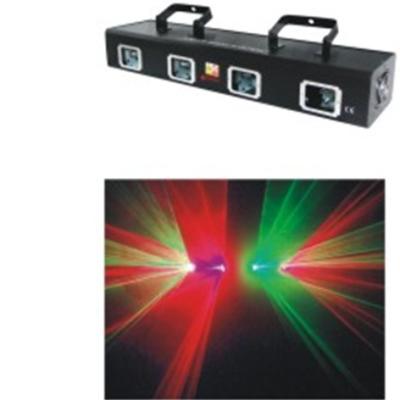 China Four Head Red And Green Laser Stage Lighting AC110 / 240V Stage Light for sale