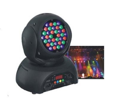 China RGB 36pcs * 3W LED Moving Head Wash Light For Stage Lighting for sale