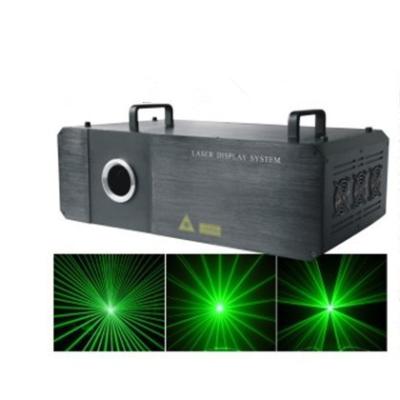 China Disco Laser Stage Lighting 1W Single Green Animation Light 220V for sale