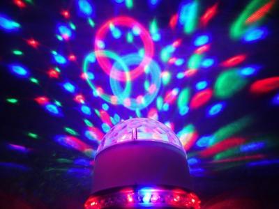 China Stage LED Effects Lighting RGB Sunshine Small Crystal Magic Ball Light for sale