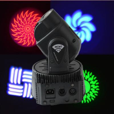 China 15W RGB LED Rotating Spotlights high brightness white LED Stage Light for sale