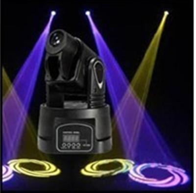 China Ballroom Mini LED Stage Spotlights DMX512 15W Moving Head Stage Light for sale